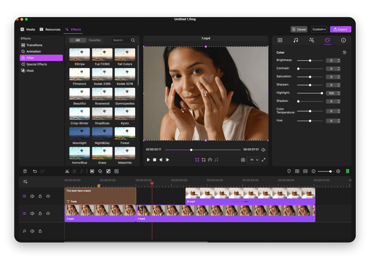 Filmage Editor is an alternative to Adobe Premiere Pro, it’s available on Setapp