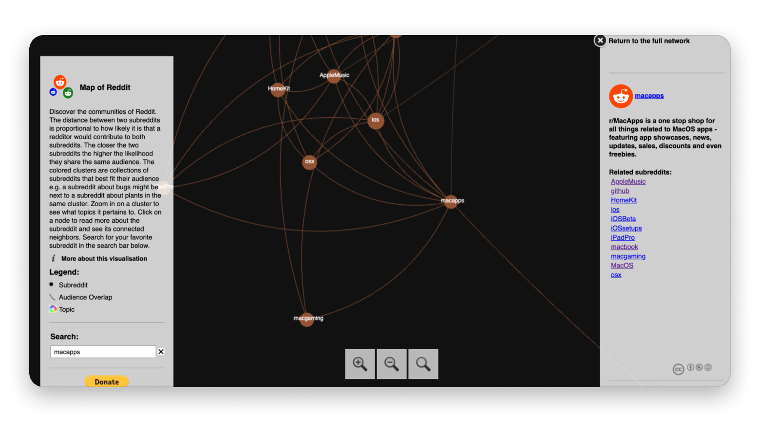 Mapofreddit Mac apps