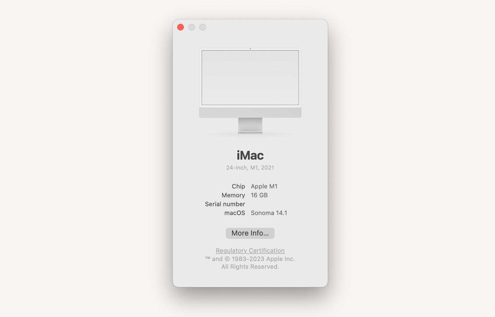 about this mac macos