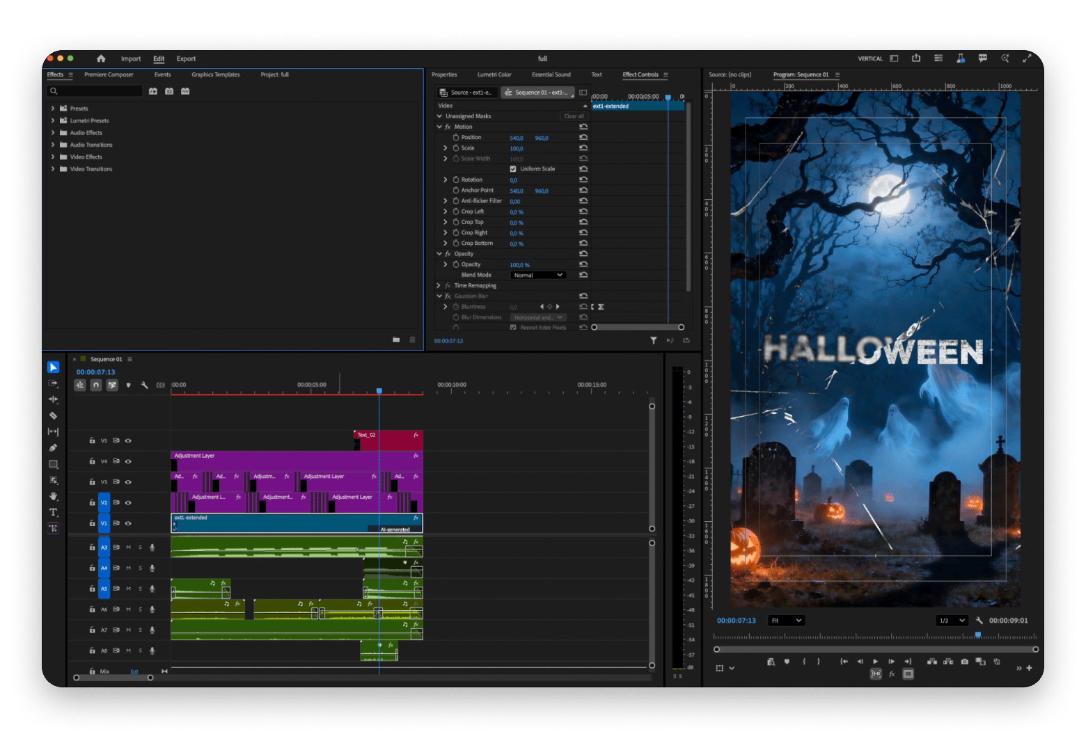 Adobe Premiere Pro video editor