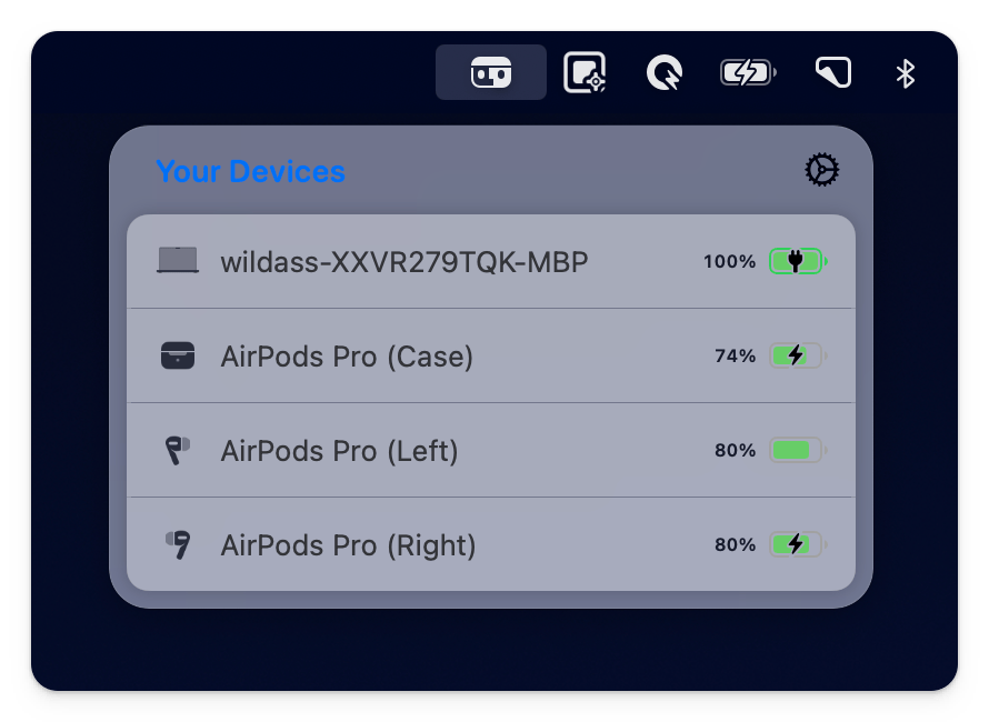 manage AirPods