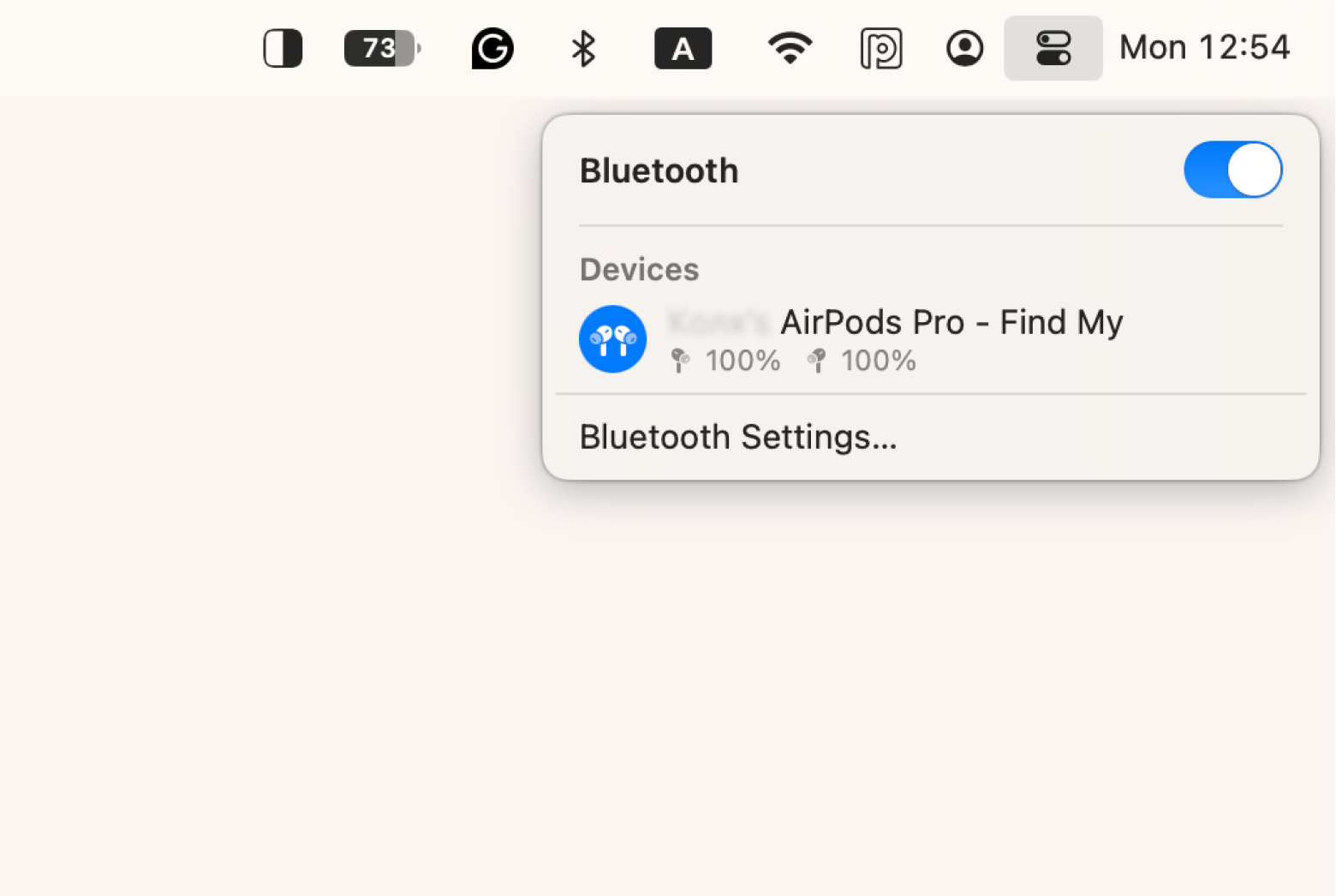 connect airpods to mac