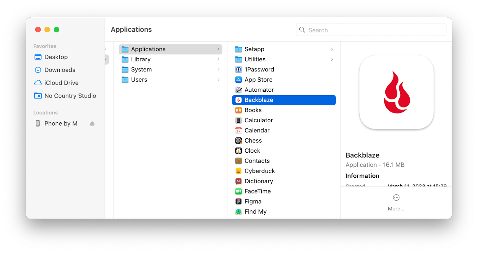 applications folder delete apps mac