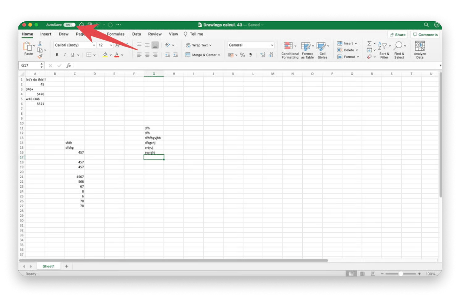 Autosave in Excel Autosave in Excel
