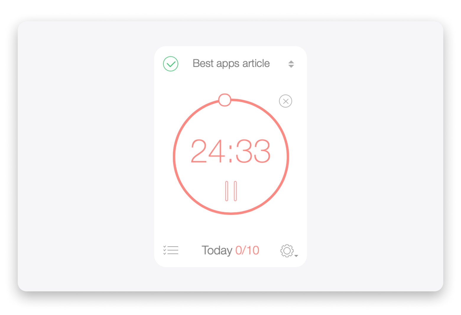 Be Focused is an ADHD app available in Setapp Be Focused is an ADHD app available in Setapp