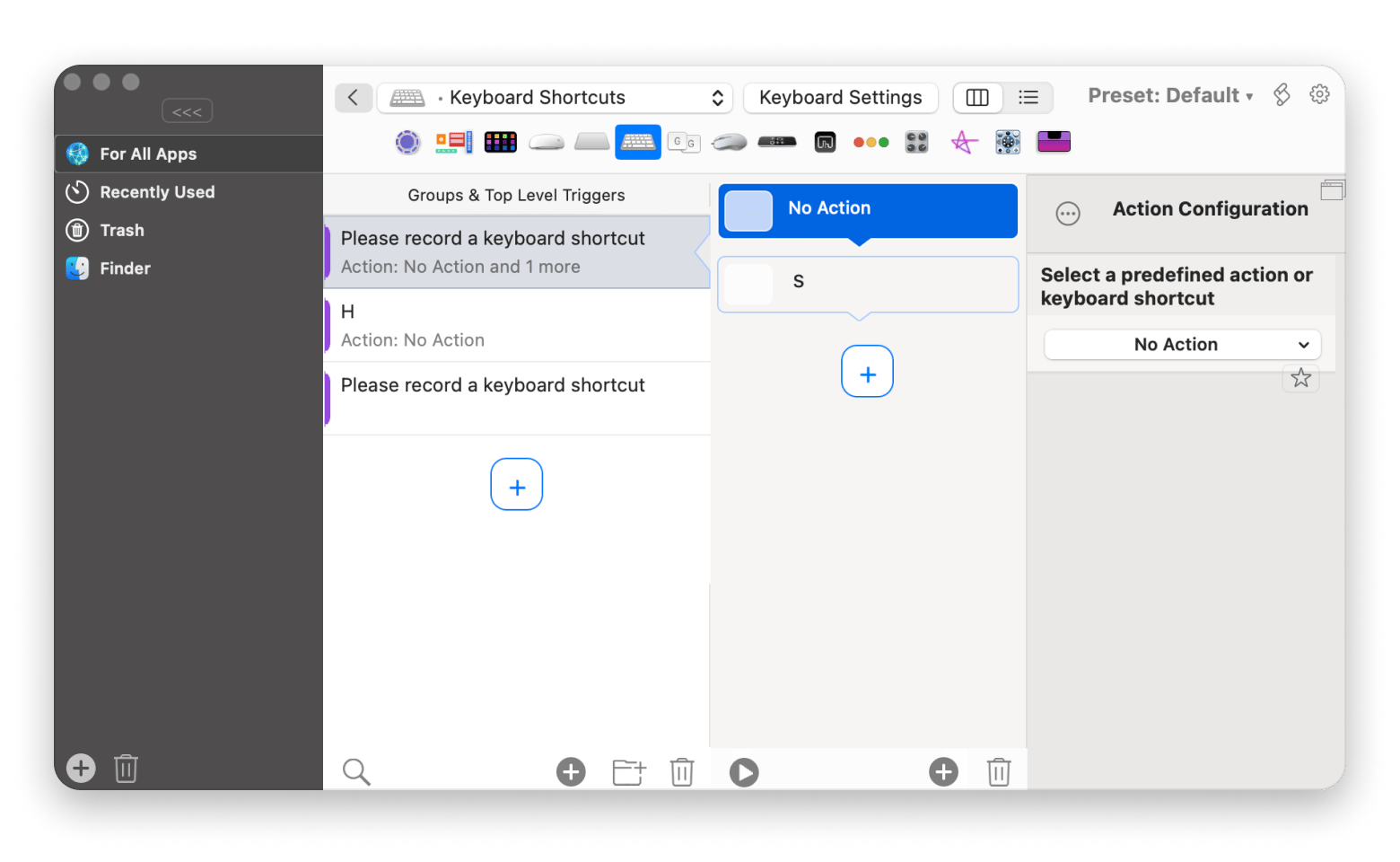 Power-user customization with BetterTouchTool, included in Setapp