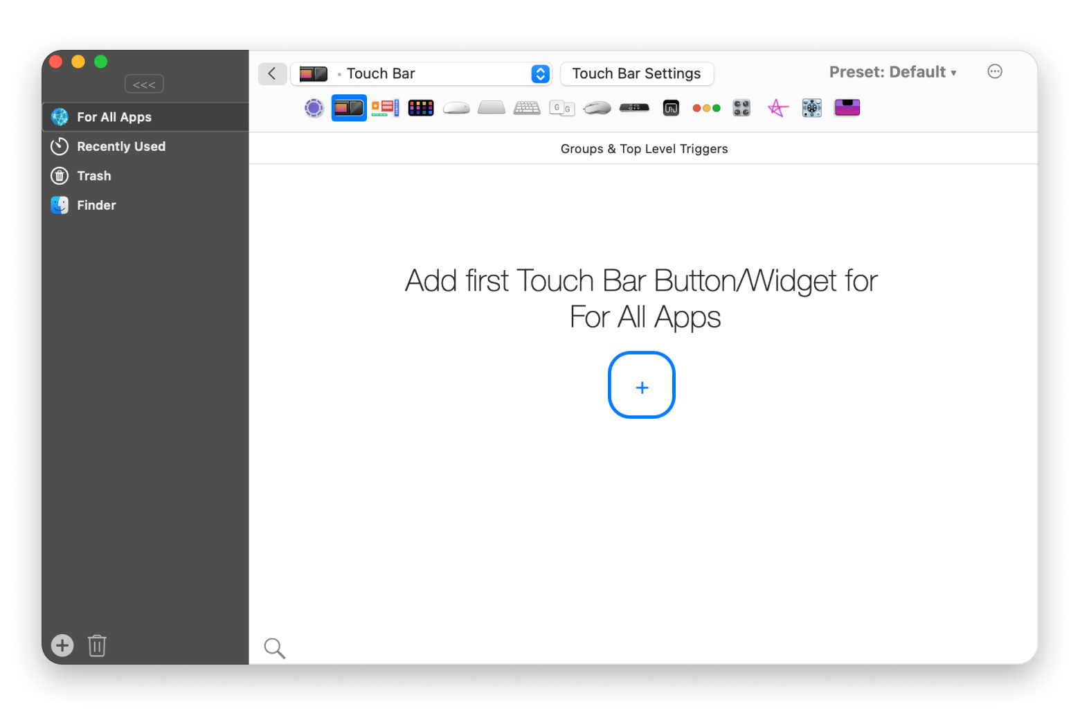 Create custom gestures in BetterTouchTool, included in Setapp
