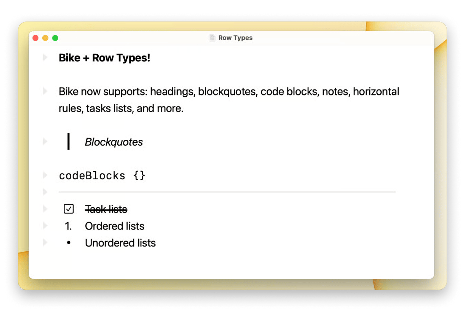 Bike is a book writing app available on Setapp Bike is a book writing app available on Setapp