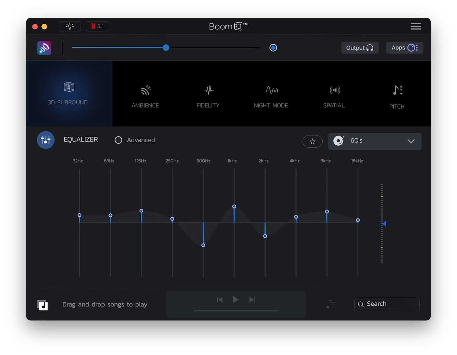 boom 3d audio presets app