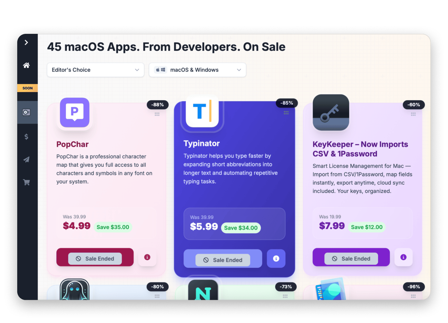 The page of BundleHunt — a Mac app bundle