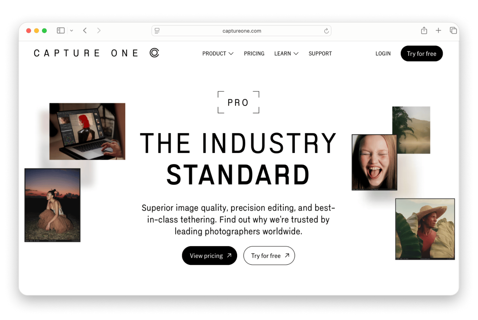 capture one website