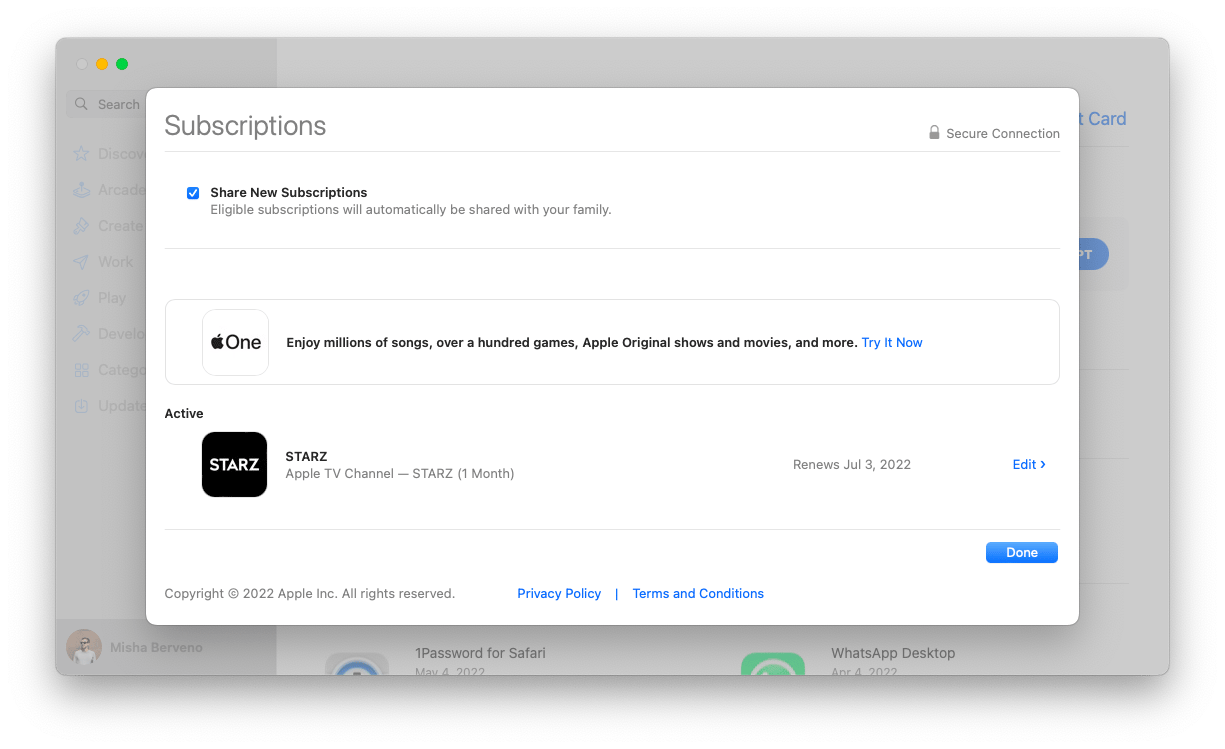 check Apple Music subscription