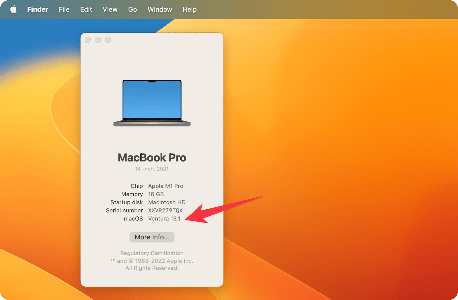 check your macOS version