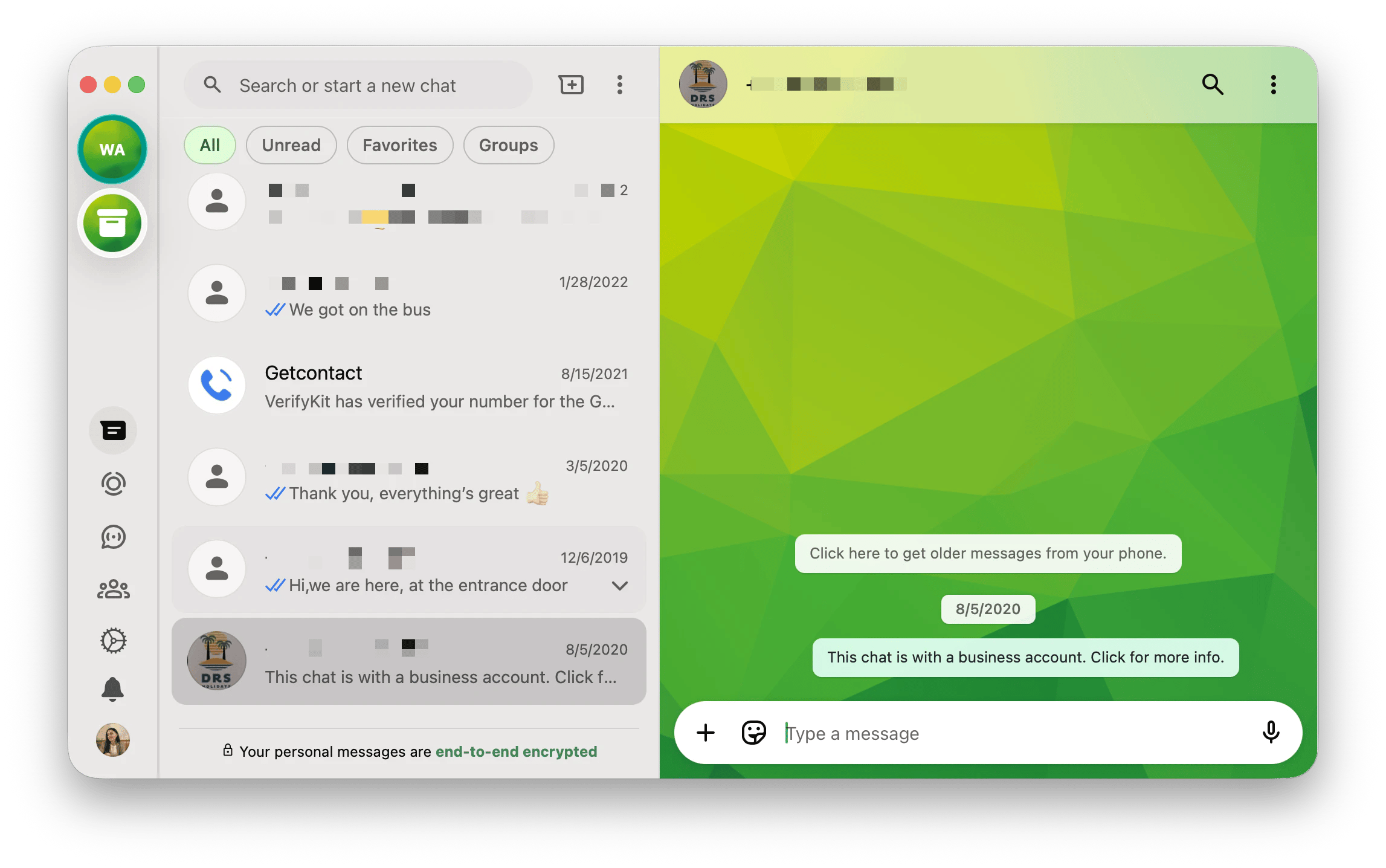ChatMate for WhatsApp, an advanced messaging app for WhatsApp that is available on Setapp.