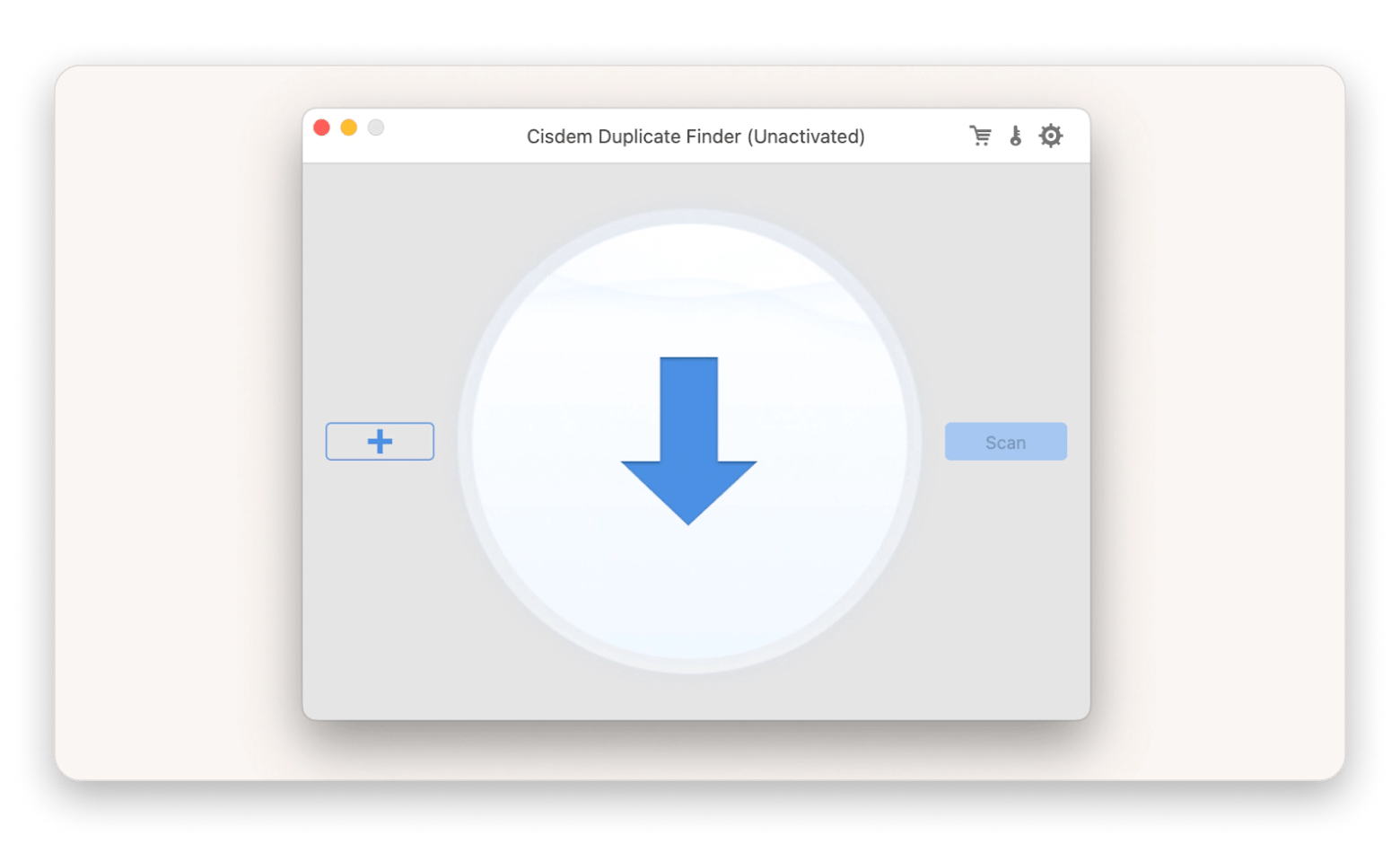 cisdem - duplicate finder interface mac
