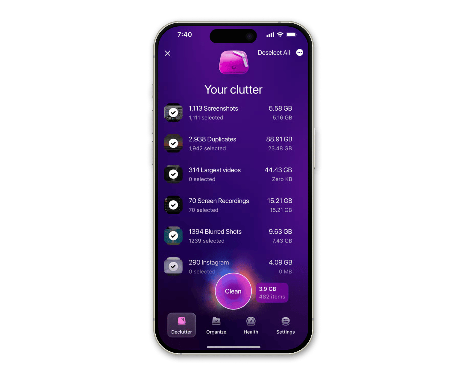 CleanMyPhone declutters iPhone photo libraries for minimalists