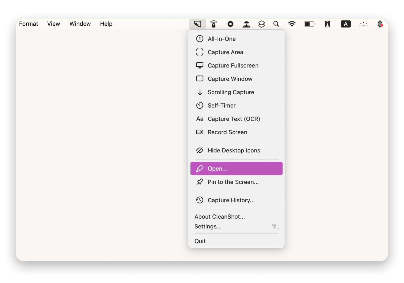 CleanShot X annotation tools adding arrows and labels to a screenshot, available on Setapp