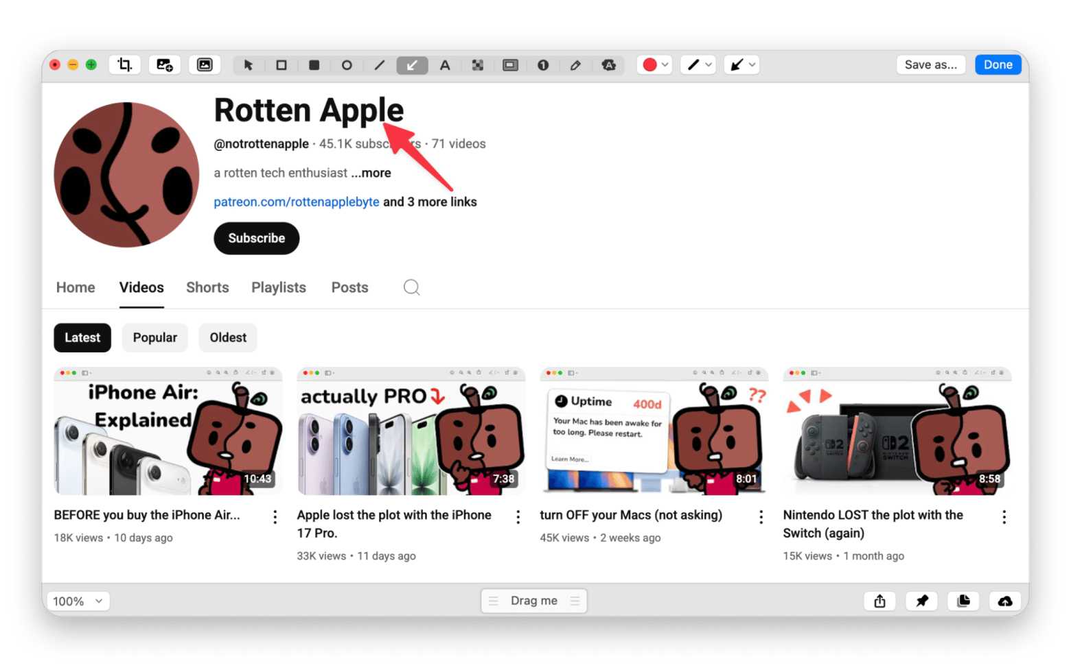 Bloggers use CleanShot X for taking screenshots, it’s included in Setapp