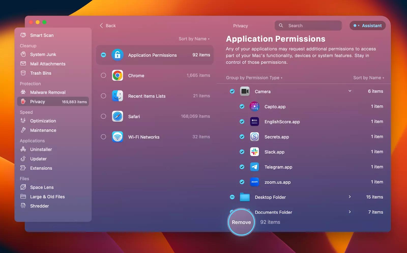 Application Permissions