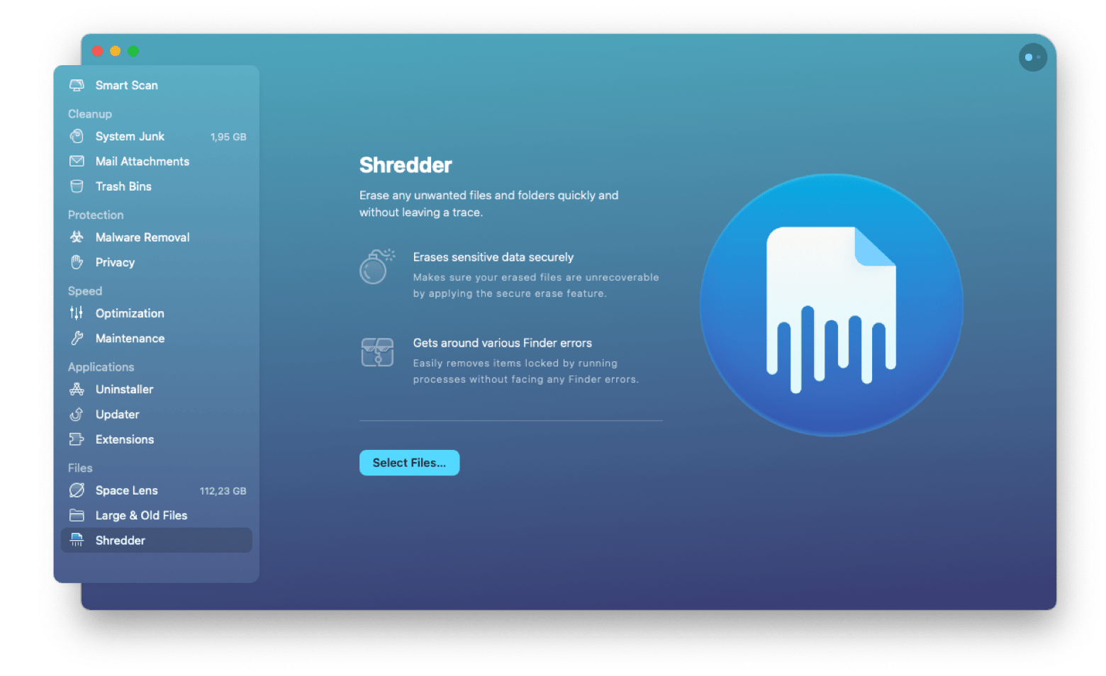 cleanmymac shredder