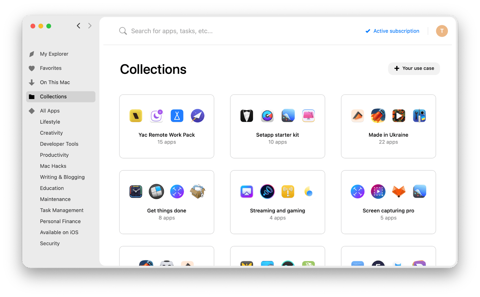 collections mac