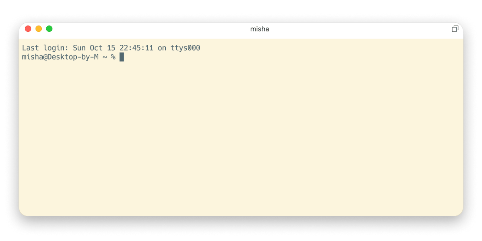 Die Oberfläche von Core Shell mit farblich codierten SSH-Verbindungen, eine App verfügbar auf Setapp