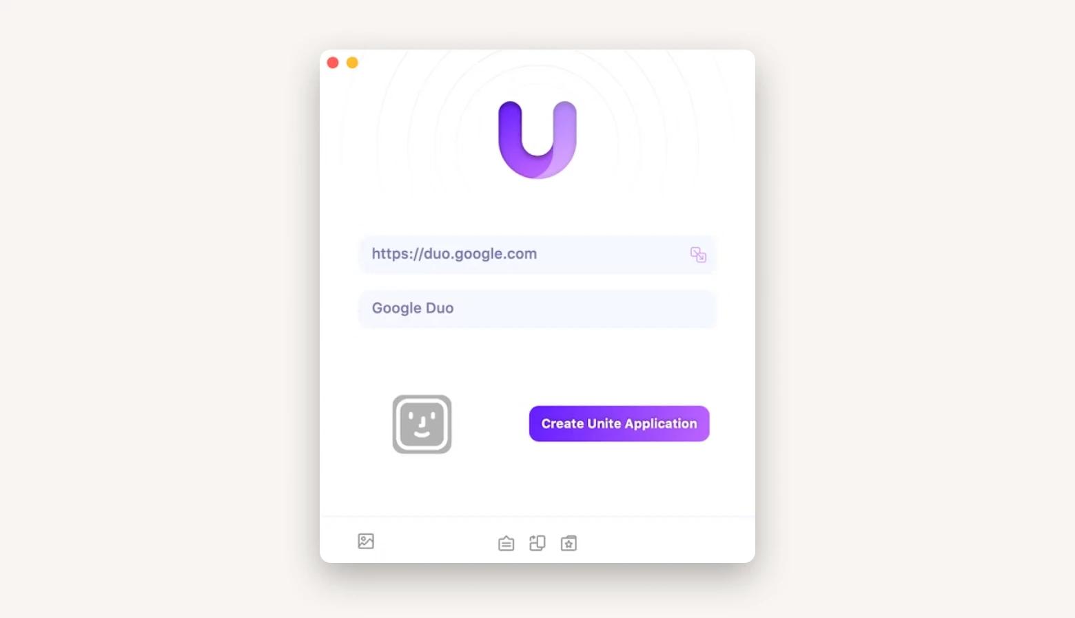 create unite app