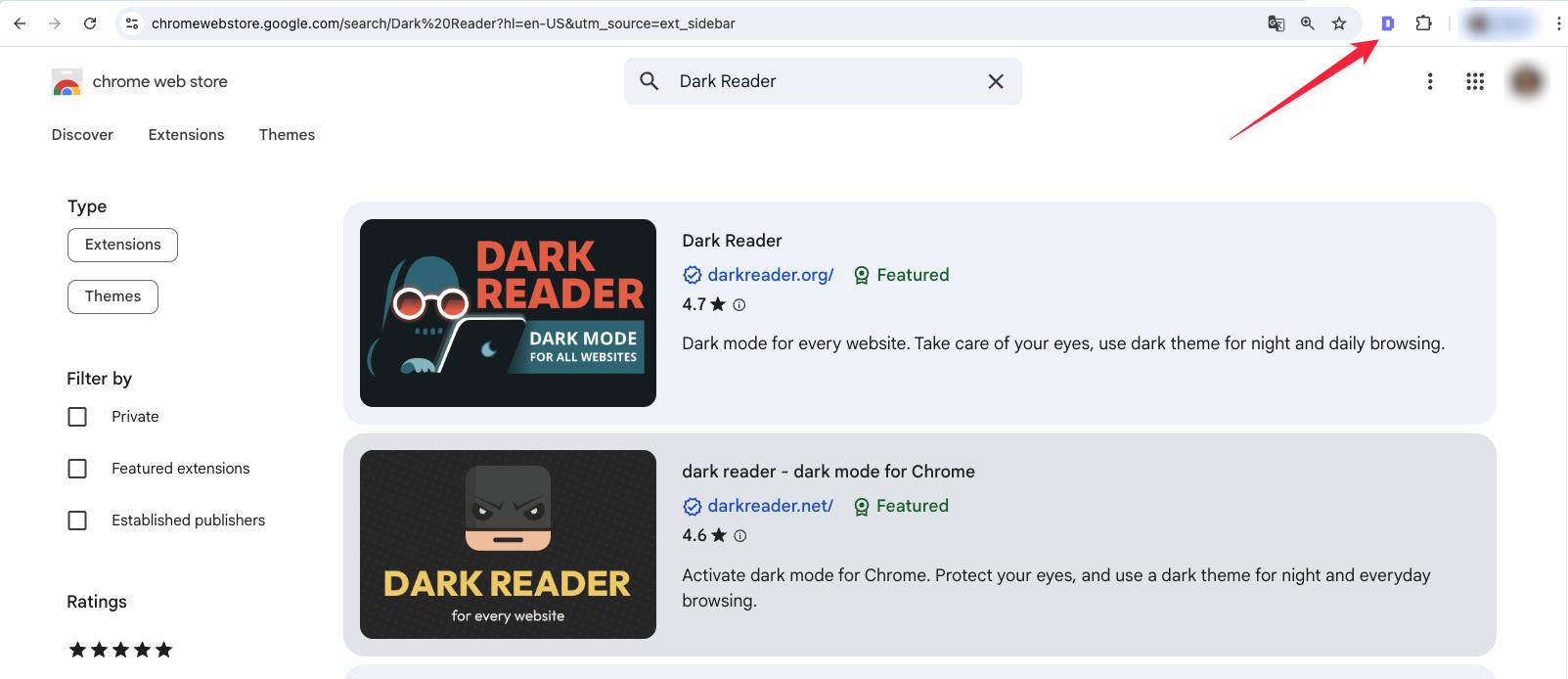 dark mode extensions in chrome web store dark mode extensions in chrome web store