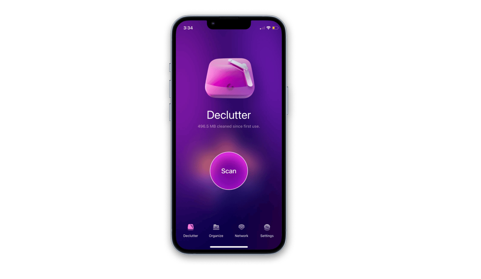 CleanMyPhone declutter