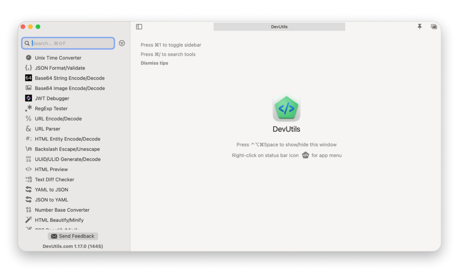 The JSON formatter in DevUtils, a developer utilities app that is available on Setapp
