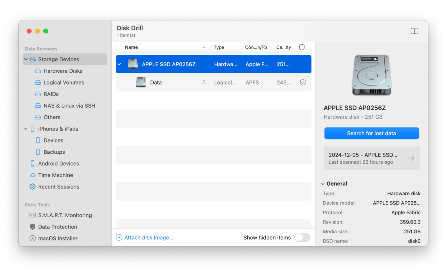 disk drill hard drives