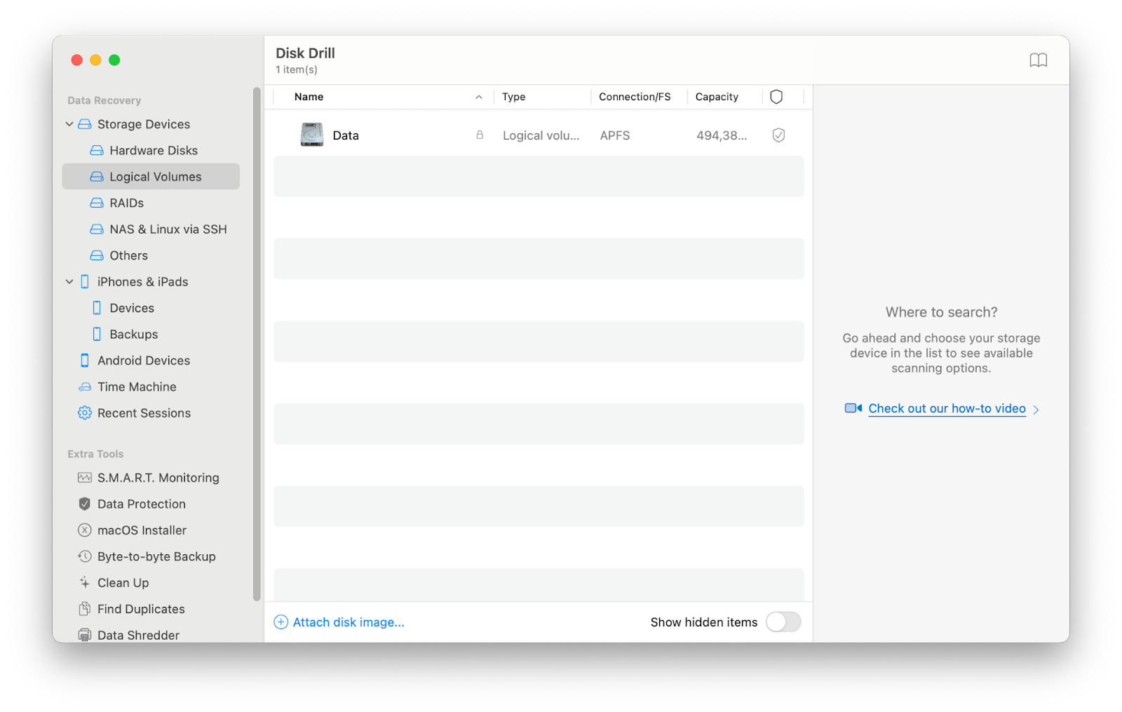 disk drill mac back up tool