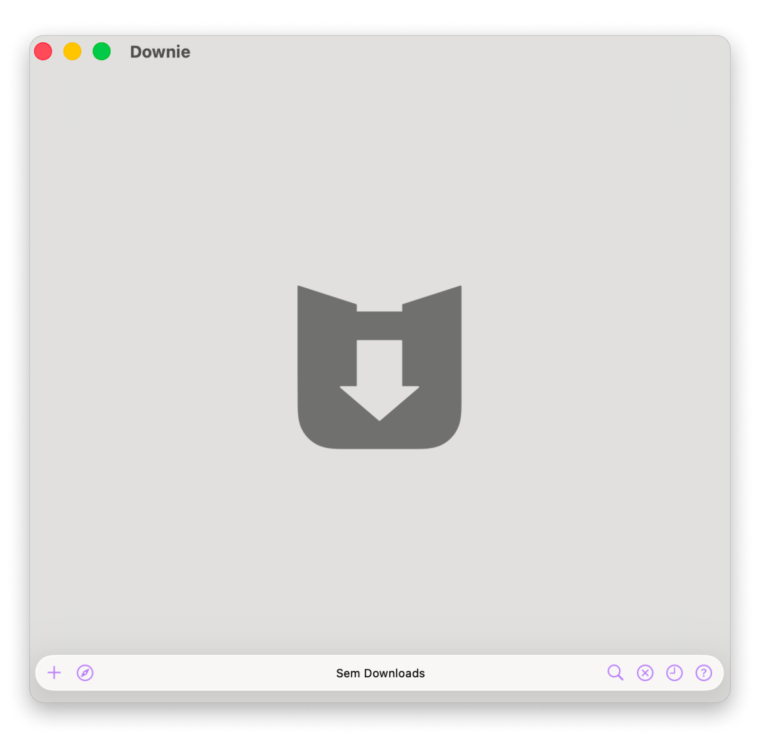 Menu File > Delayed start do Downie no Mac configurando o horário de download, disponível no Setapp