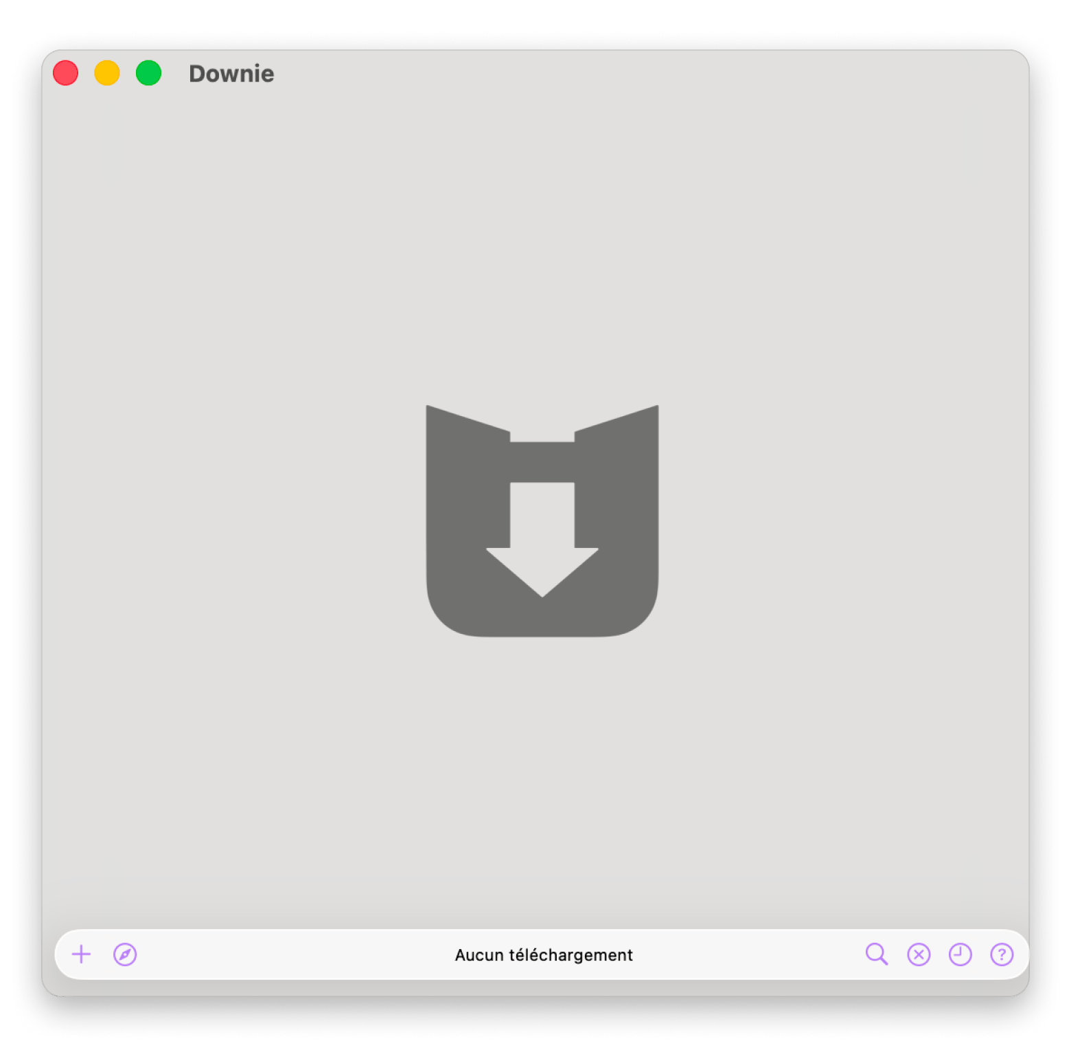 L'interface de Downie téléchargeant une vidéo sur Mac, une app disponible sur Setapp