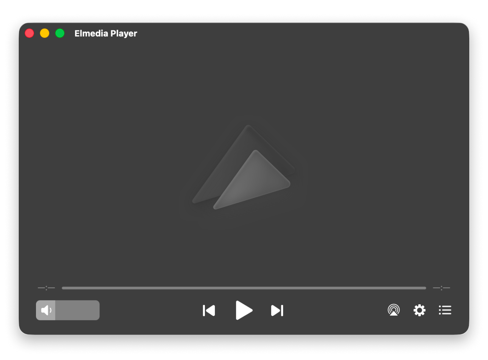 The interface of Elmedia Player, a versatile media player available on Setapp The interface of Elmedia Player, a versatile media player available on Setapp