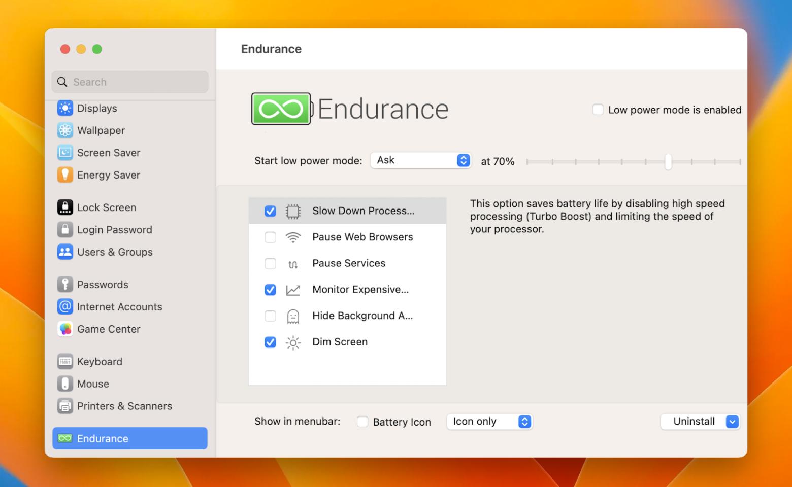  Endurance