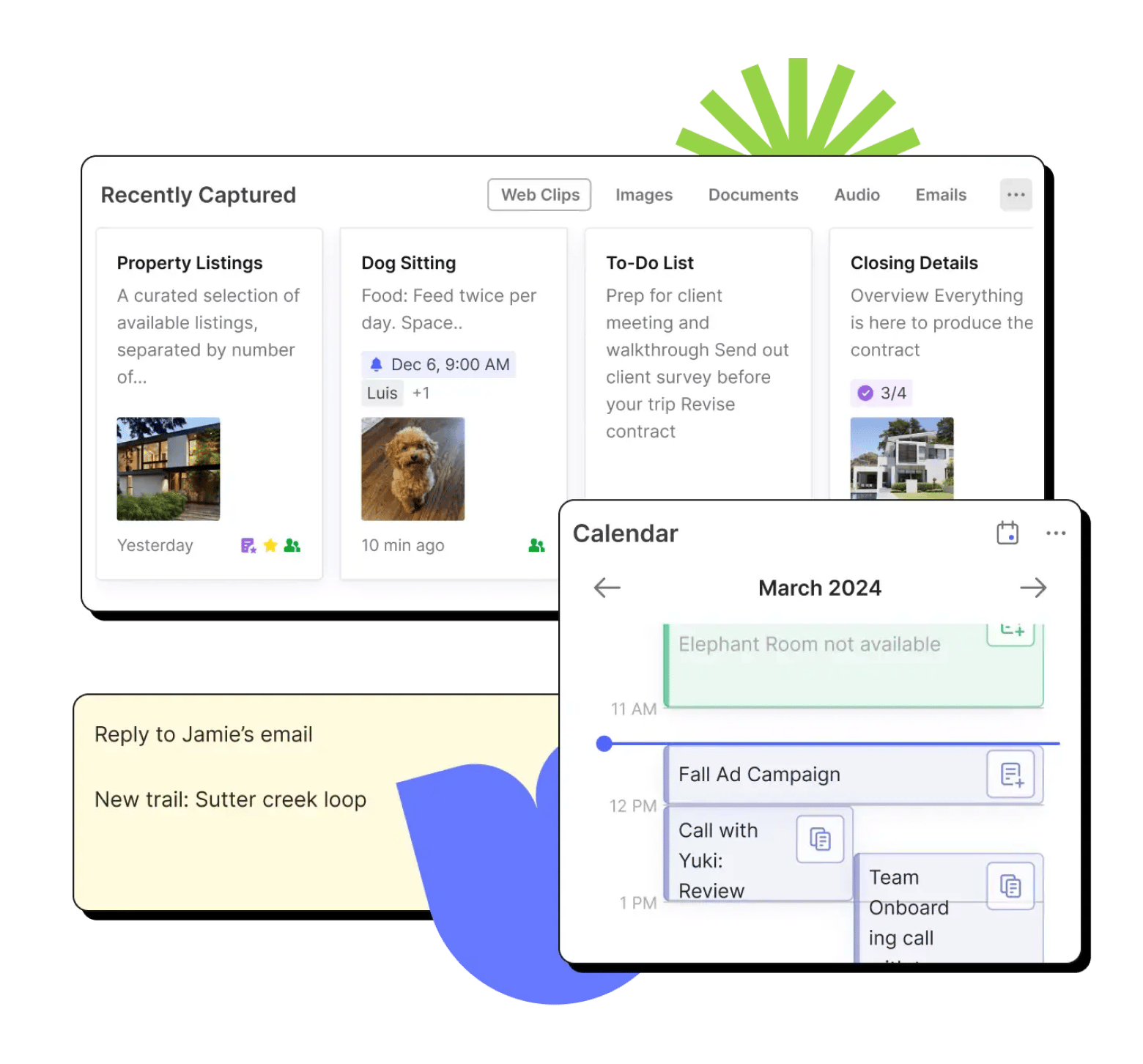 Evernote captures ideas across all devices for ADHD users Evernote captures ideas across all devices for ADHD users