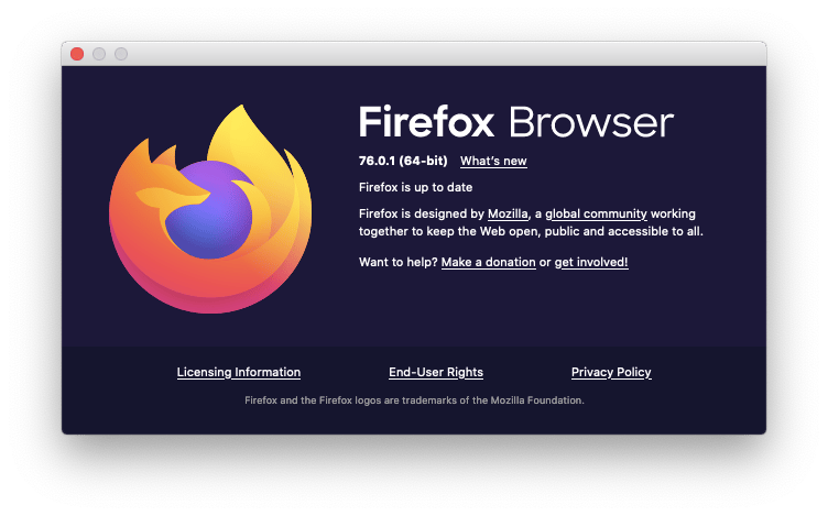 Firefox update automatic Mac