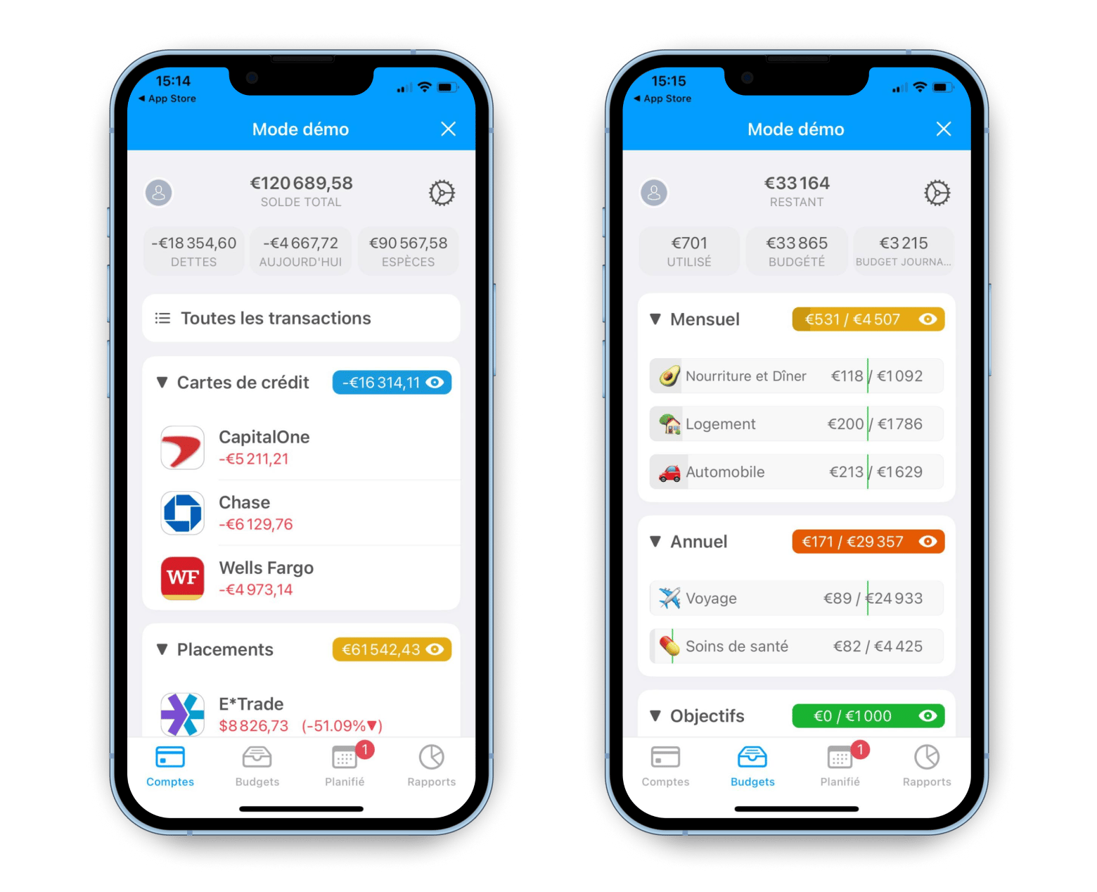 Pour une vue plus détaillée des dépenses et autres transactions de MoneyWiz 2024