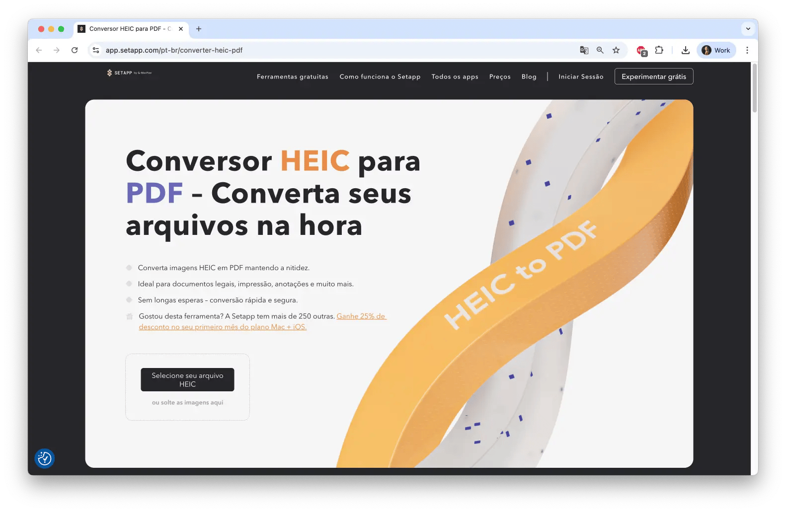 free tool conversor heic para pdf