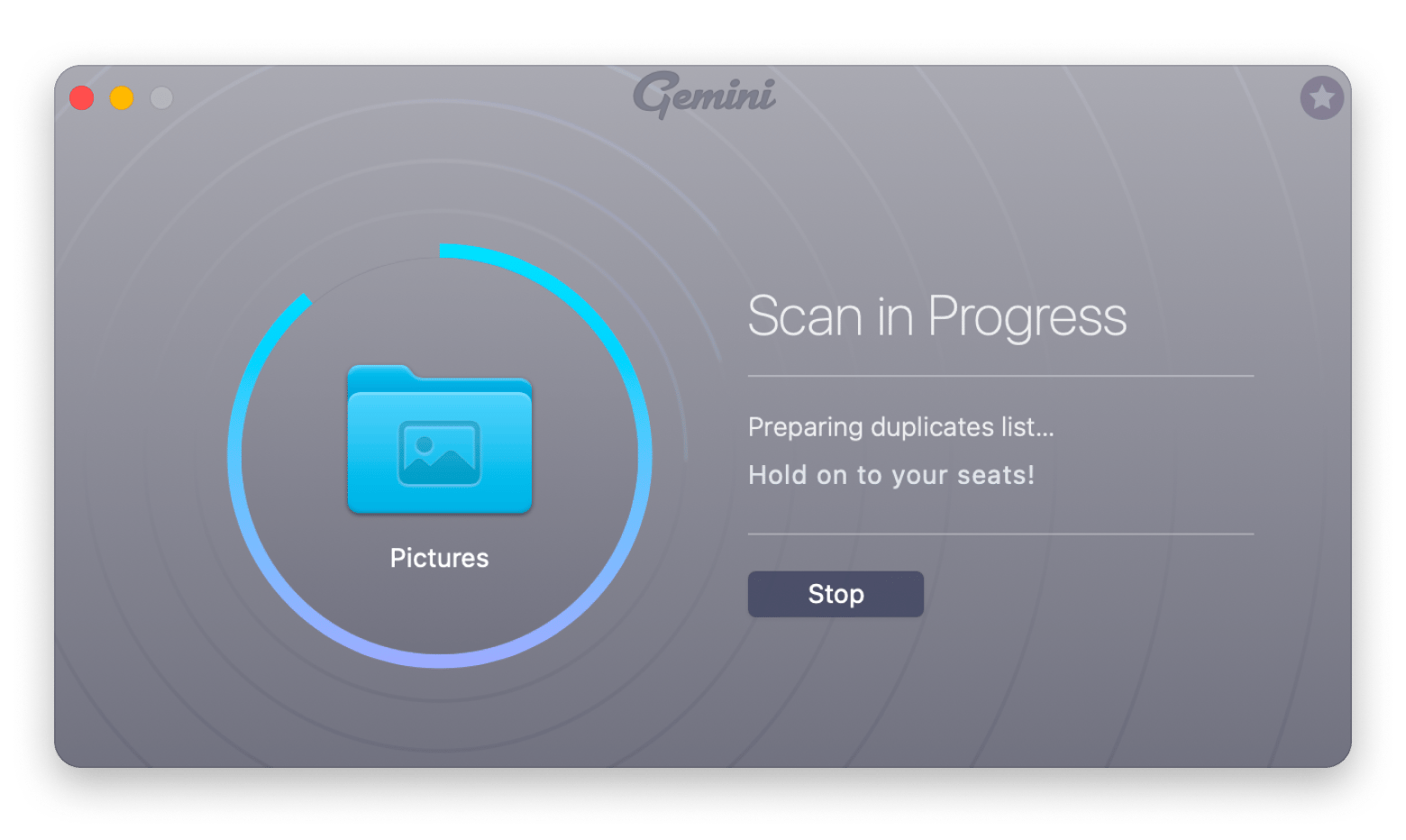 The interface of Gemini, a duplicate finder app available on Setapp