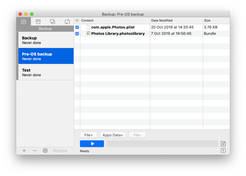 Get Backup Pro Mac storage app