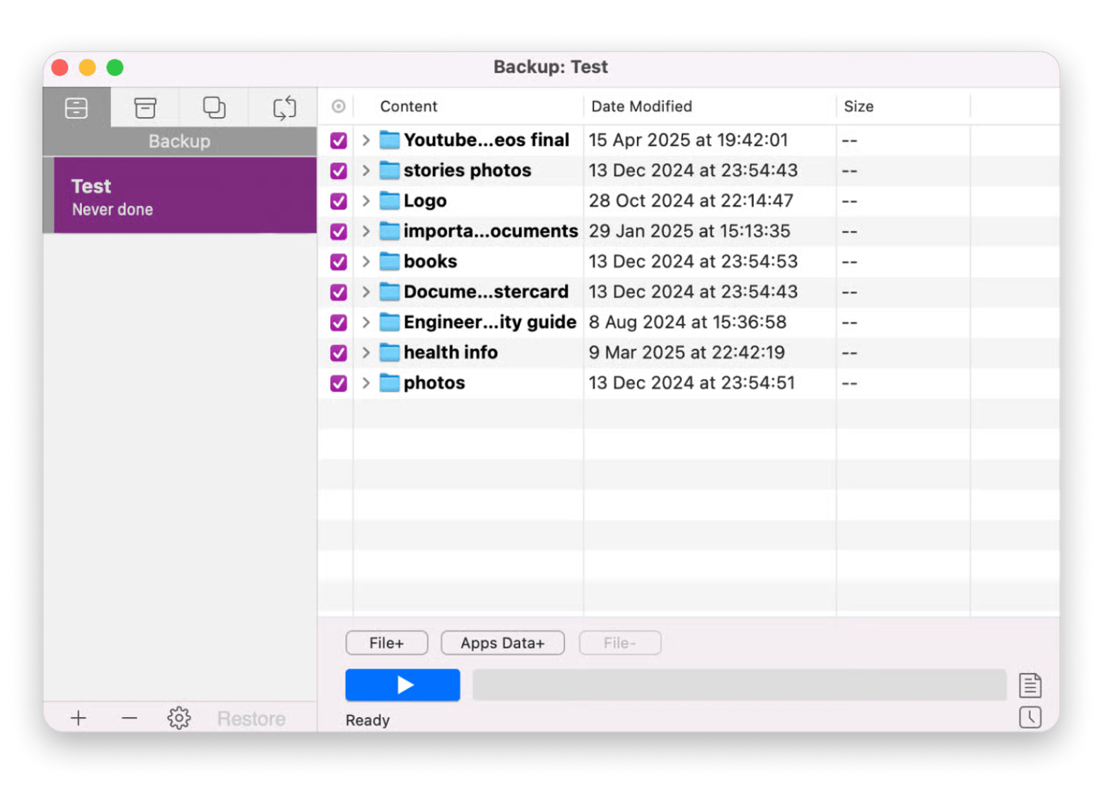 The backup process of Get Backup Pro, a backup tool that's available on Setapp The backup process of Get Backup Pro, a backup tool that's available on Setapp