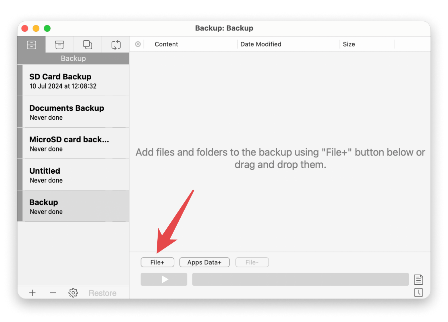 The backup process of Get Backup Pro, a backup app for Mac that's available on Setapp.  The backup process of Get Backup Pro, a backup app for Mac that's available on Setapp.