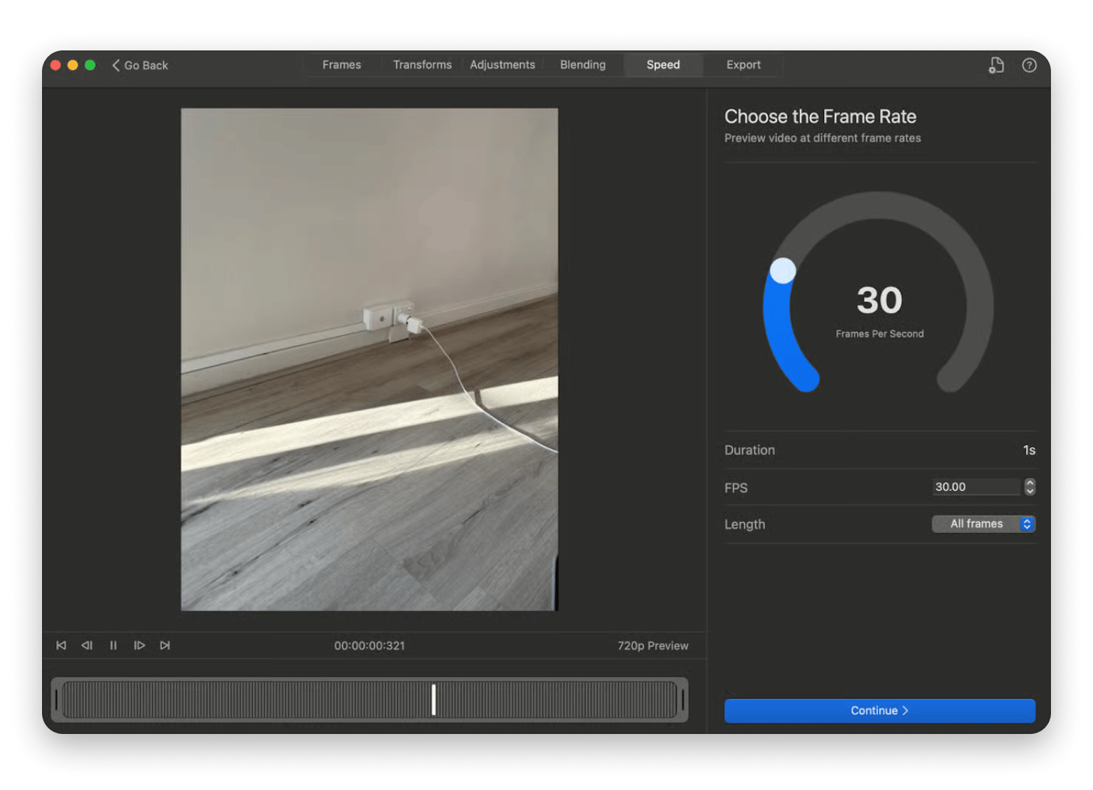 The overview of GlueMotion, a video editing app that is available on Setapp. The overview of GlueMotion, a video editing app that is available on Setapp.