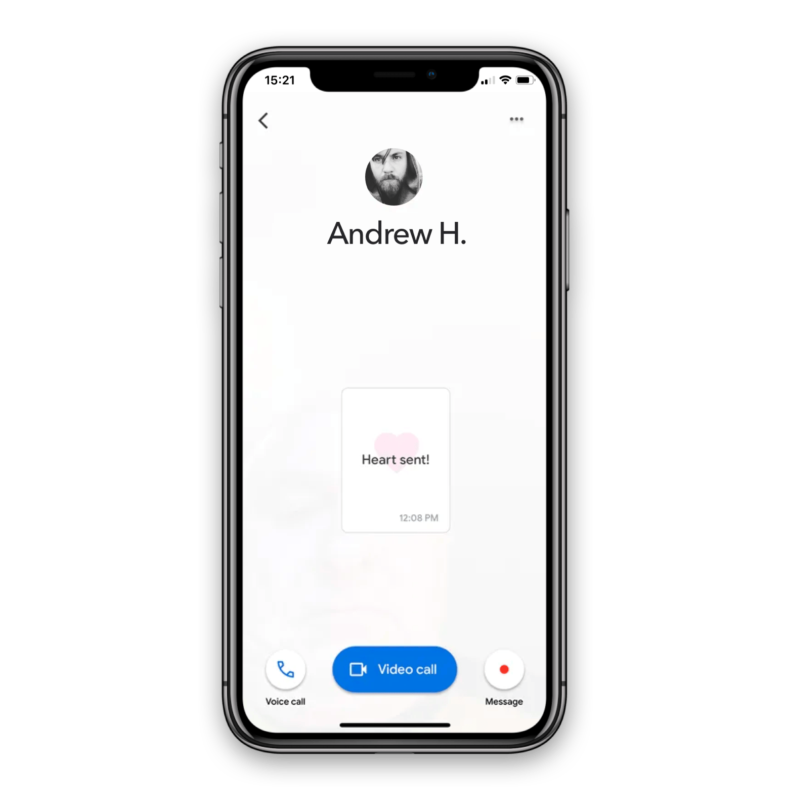 google-duo-message