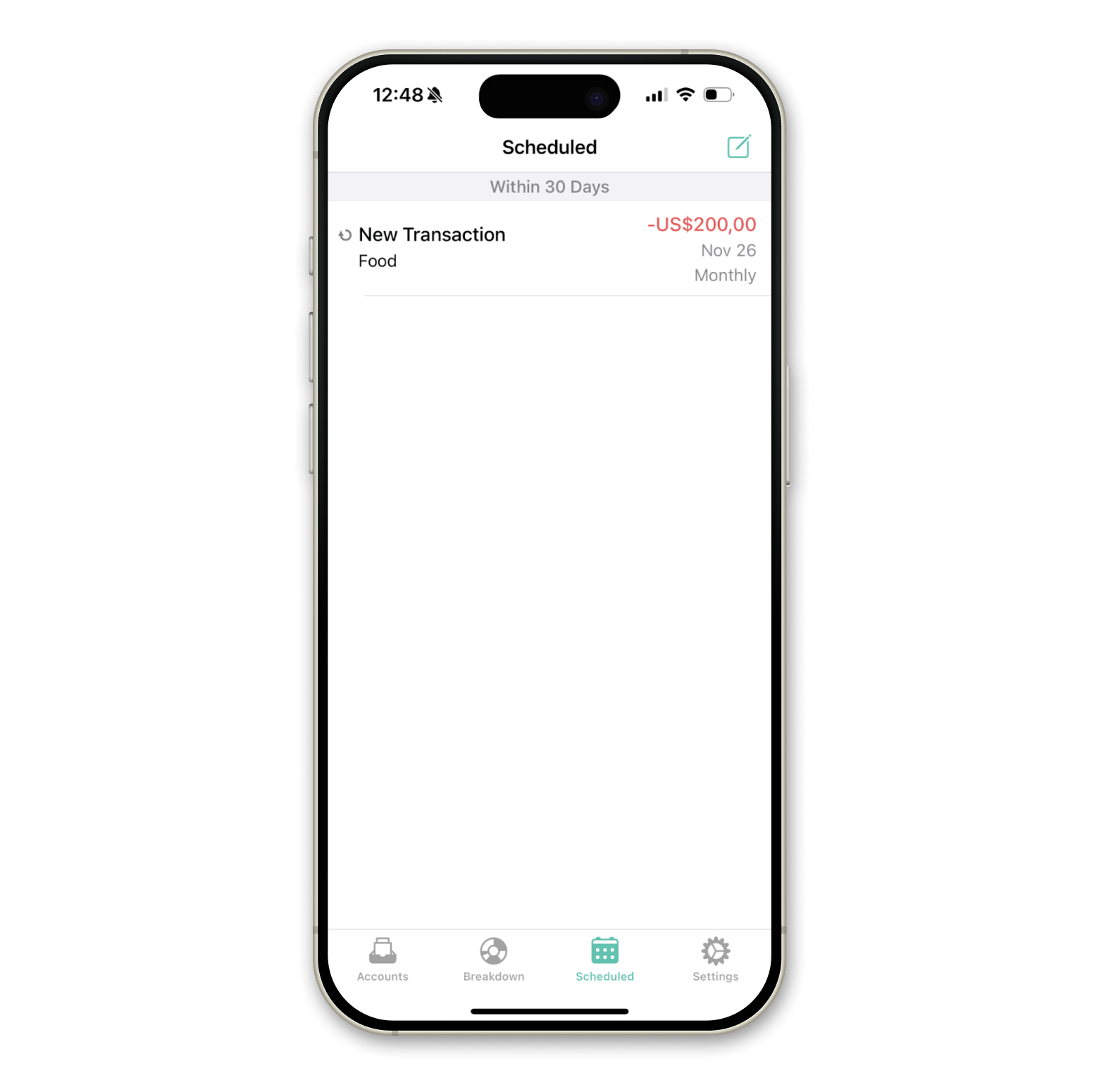 greenbooks analyze expense iOS