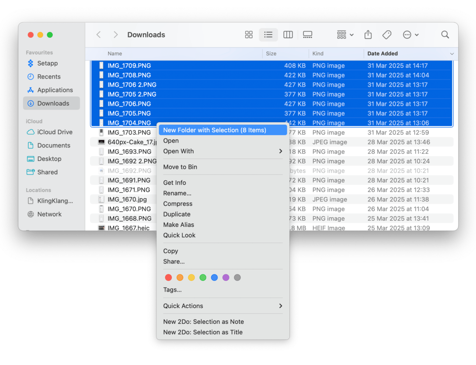 Group items move on Mac Group items move on Mac