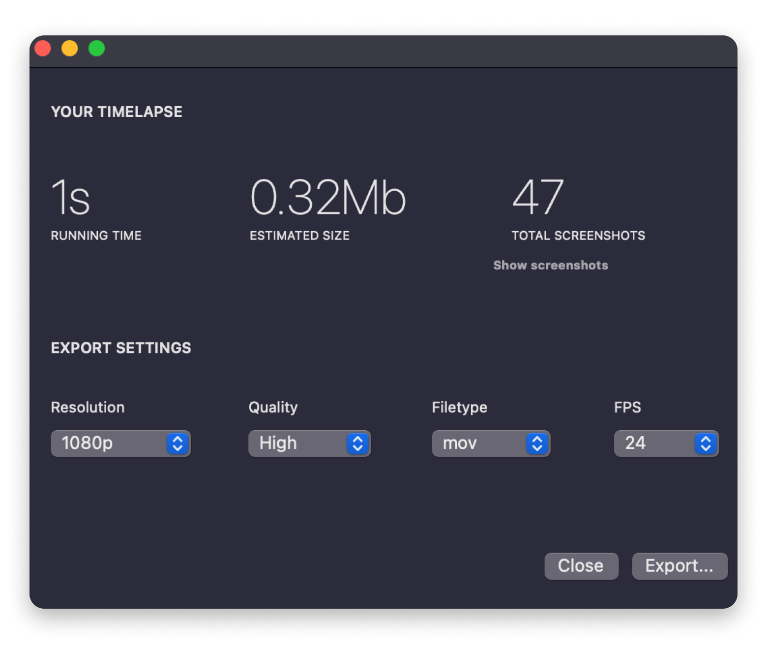 Hustl is a YouTube recording software for time-lapse, you can find it in Setapp.