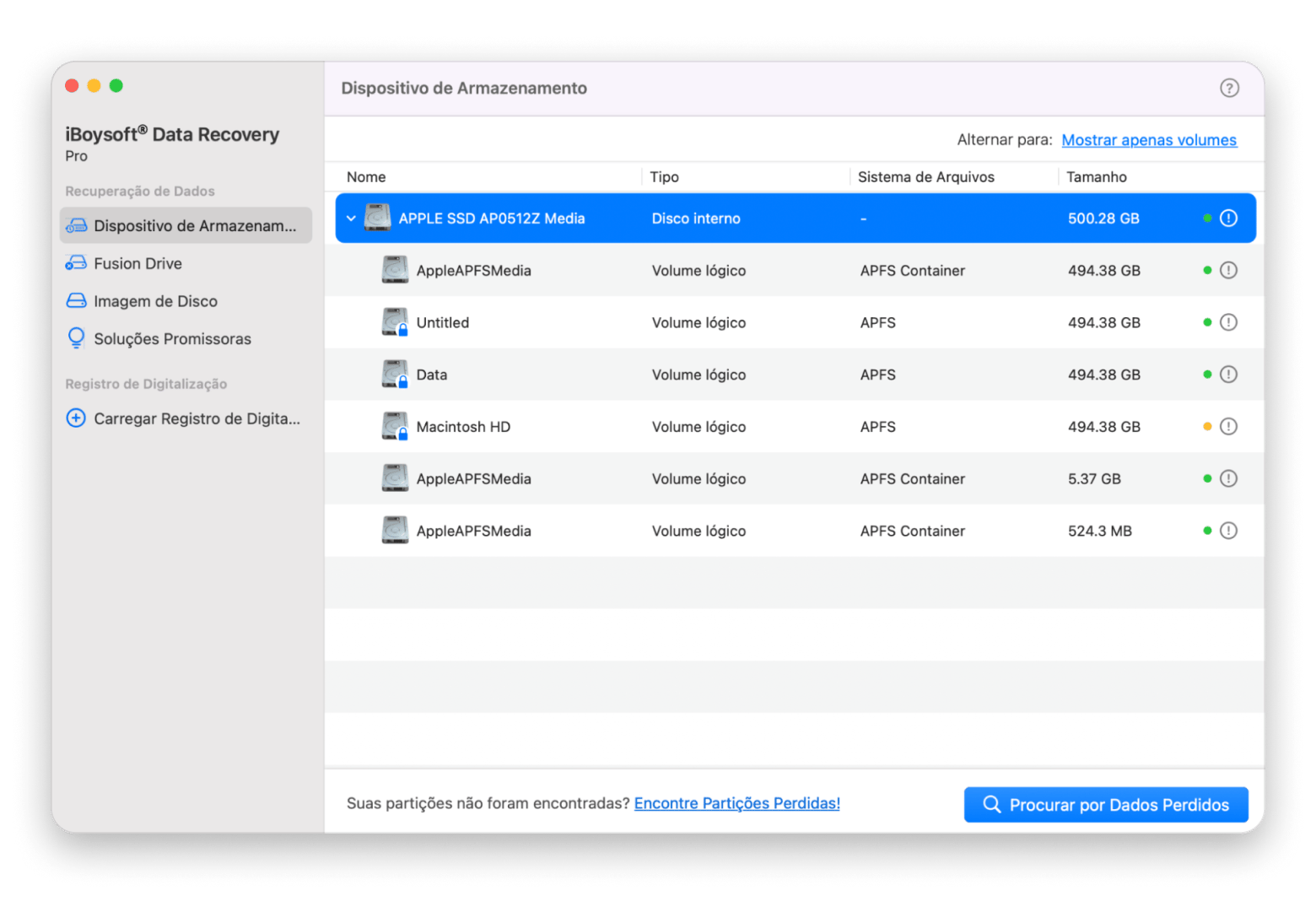 Guia completo de soluções para HD externo que não aparece no Mac em 2026, incluindo iBoysoft Data Recovery e NTFS for Mac disponíveis no Setapp